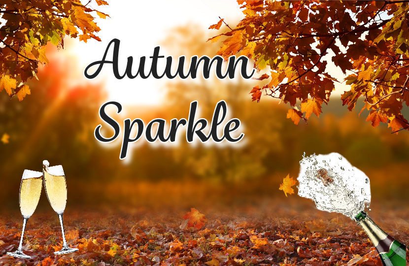 Image with the words "Autumn Sparkle"