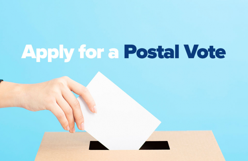 Apply for postal vote