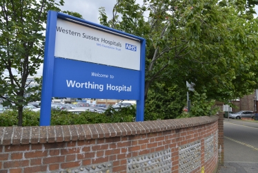 Worthing Hospital Entrance